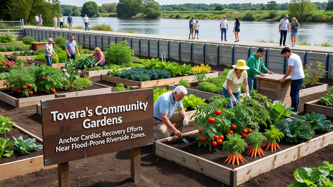 Tovara Community Gardens Anchor Cardiac Recovery in Flood-Prone Areas